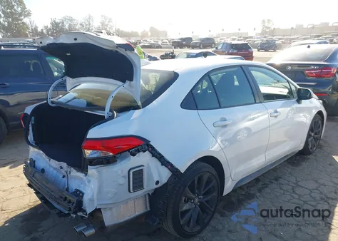 2024 Toyota Corolla Hybrid Se from USA, damaged, VIN JTDBCMFE0R3044778